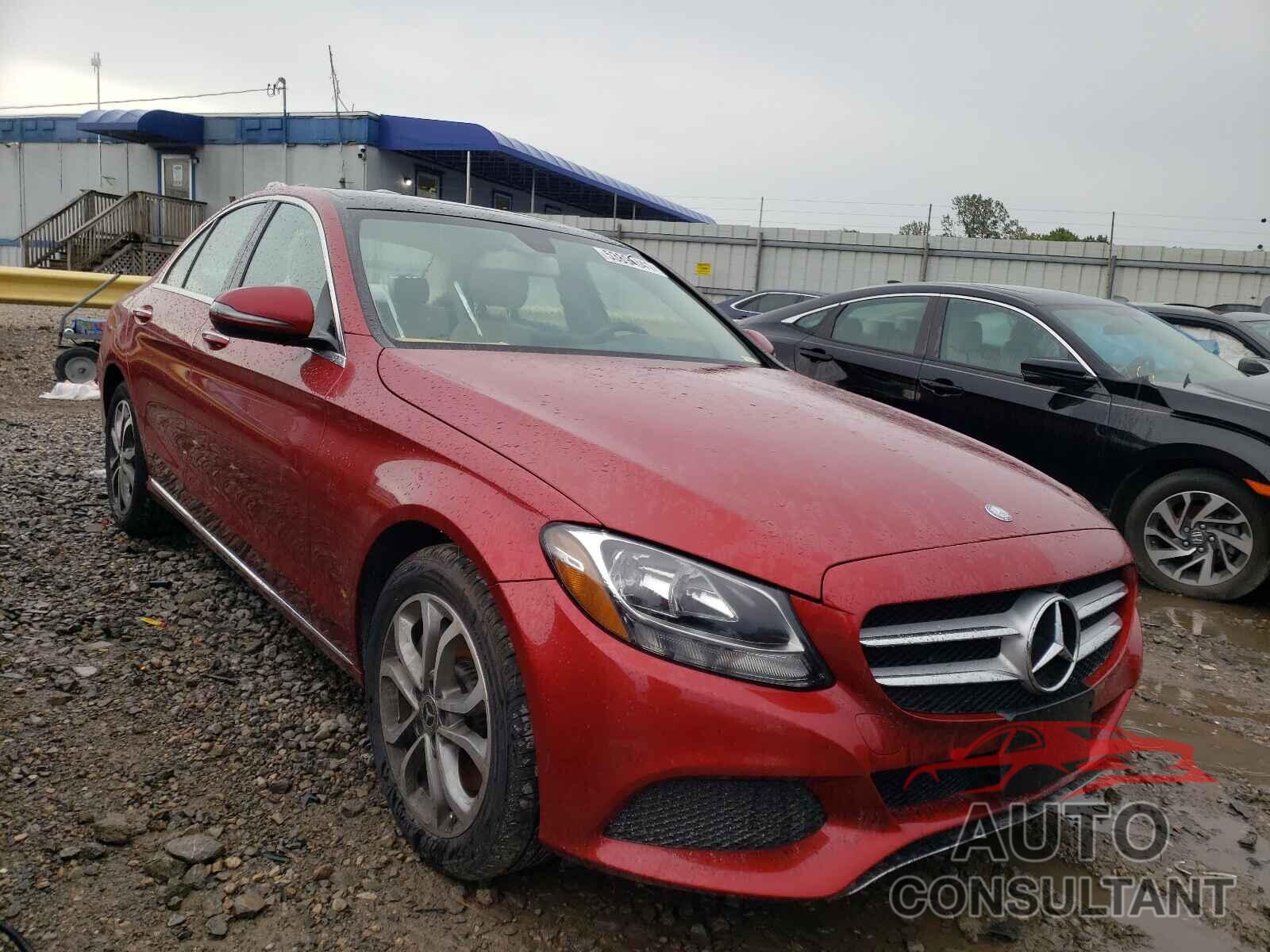 MERCEDES-BENZ C-CLASS 2017 - 55SWF4KB9HU216102