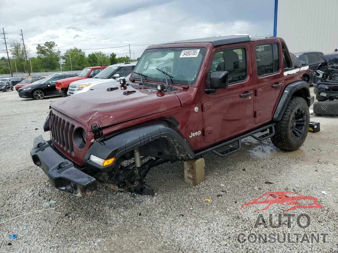 JEEP WRANGLER 2018 - 1C4HJXDG9JW320898