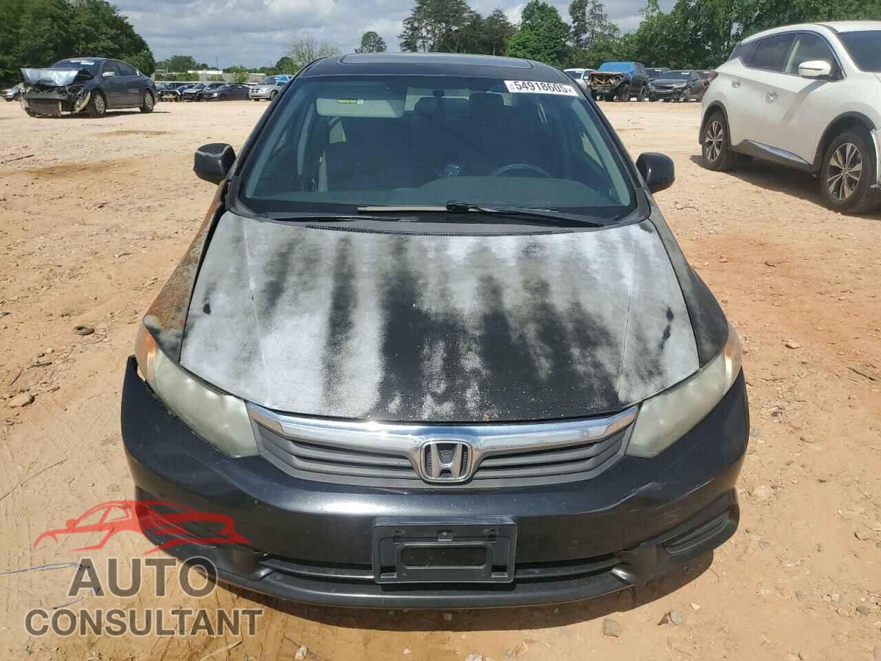 HONDA CIVIC 2012 - 2HGFB2F83CH545012