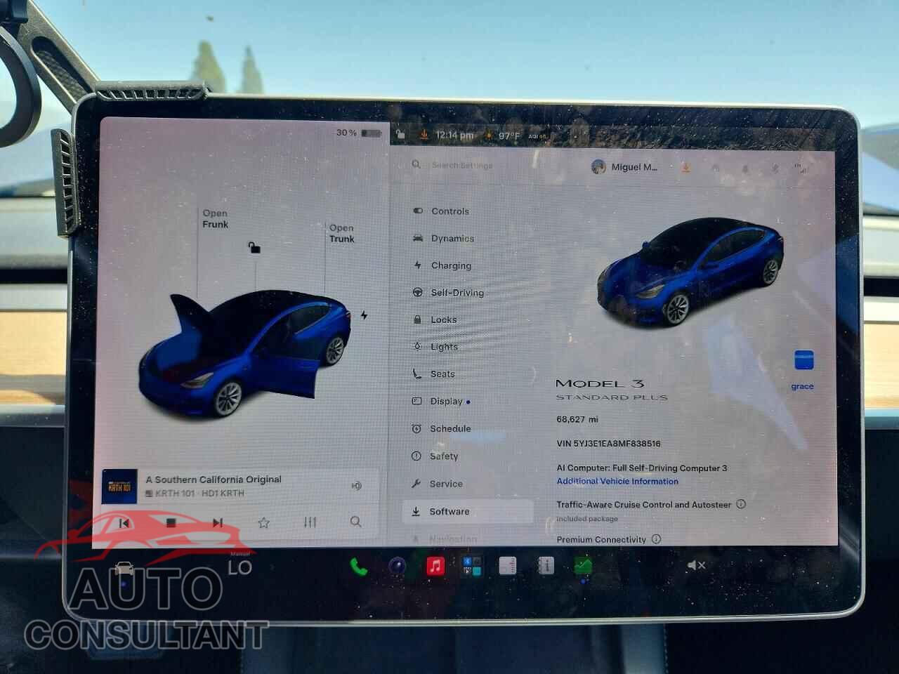 TESLA MODEL 3 2021 - 5YJ3E1EA8MF838516
