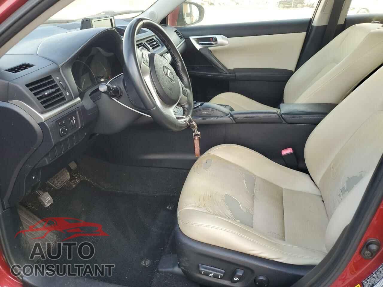 LEXUS CT 200 2013 - JTHKD5BH1D2150978