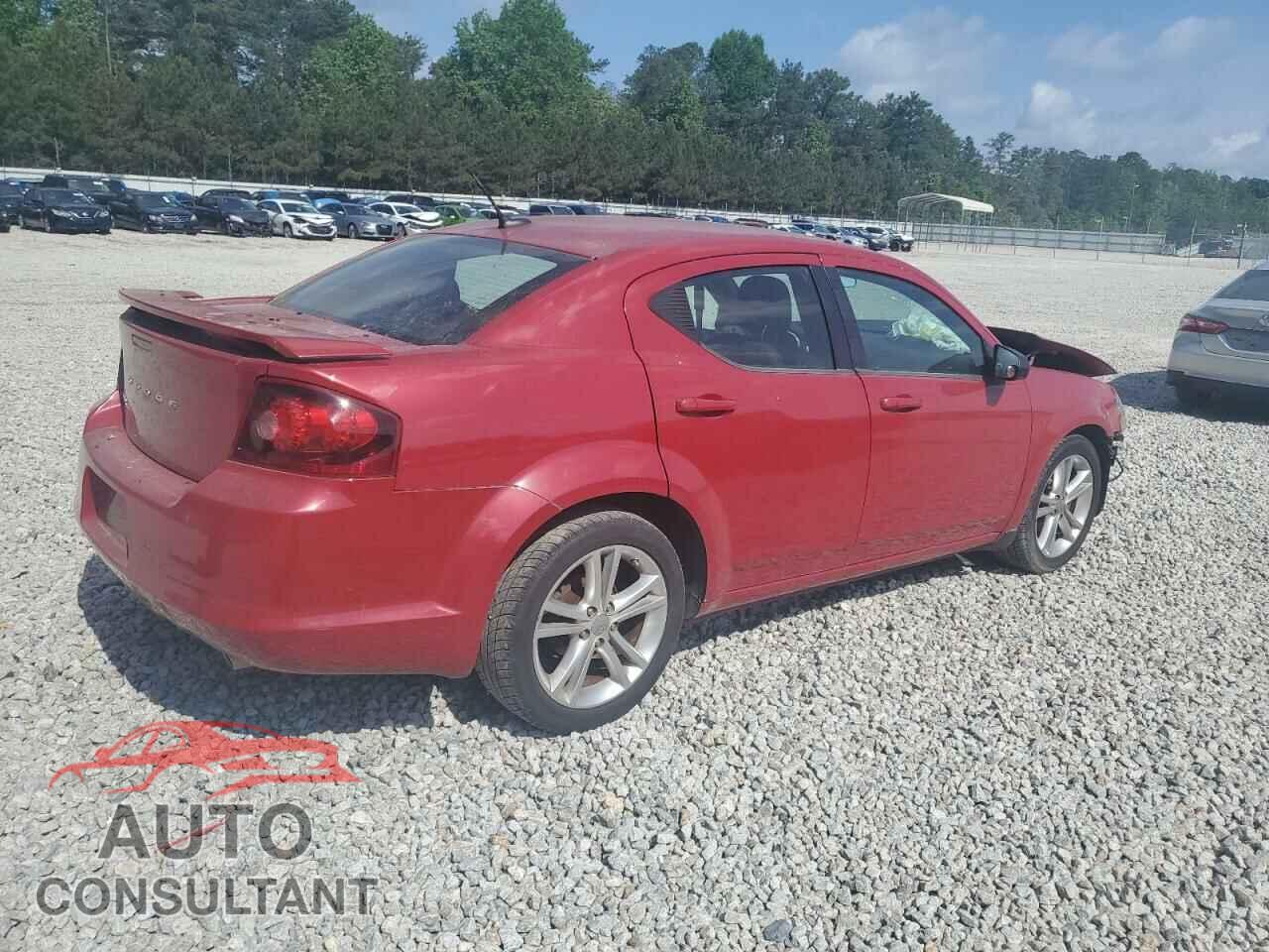 DODGE AVENGER 2013 - 1C3CDZAG2DN752667