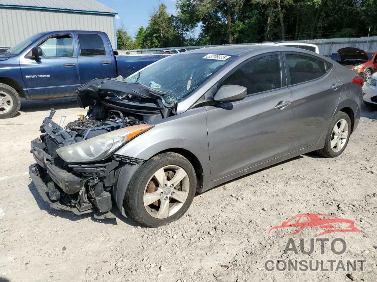 HYUNDAI ELANTRA 2012 - 5NPDH4AE9CH117238