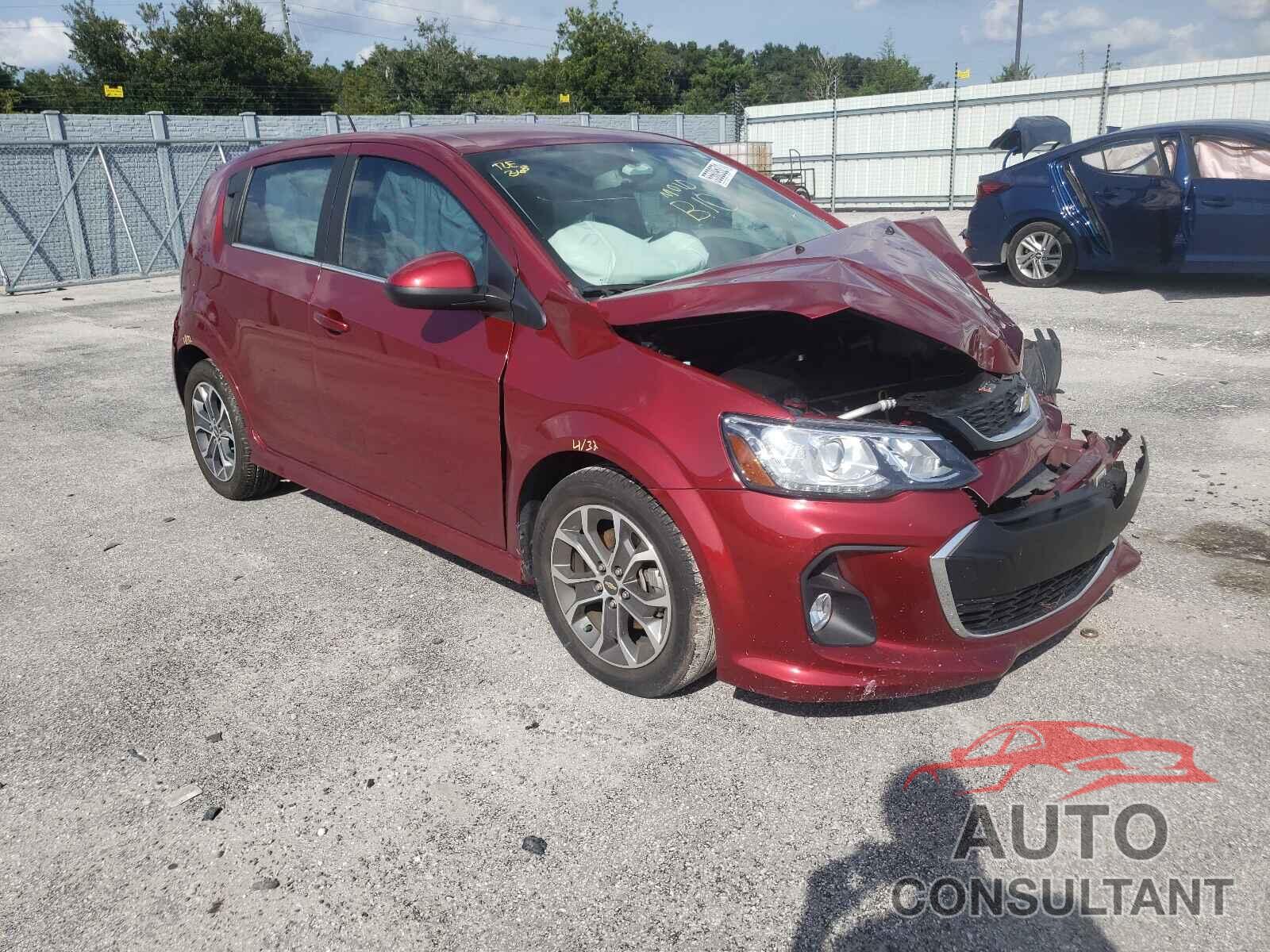CHEVROLET SONIC 2017 - 1G1JD6SH7H4155737