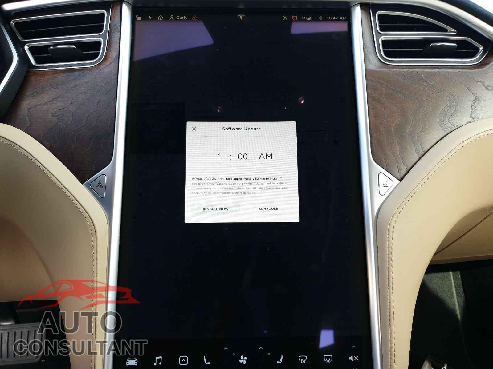 TESLA MODEL S 2017 - 5YJSA1E2XHF195883