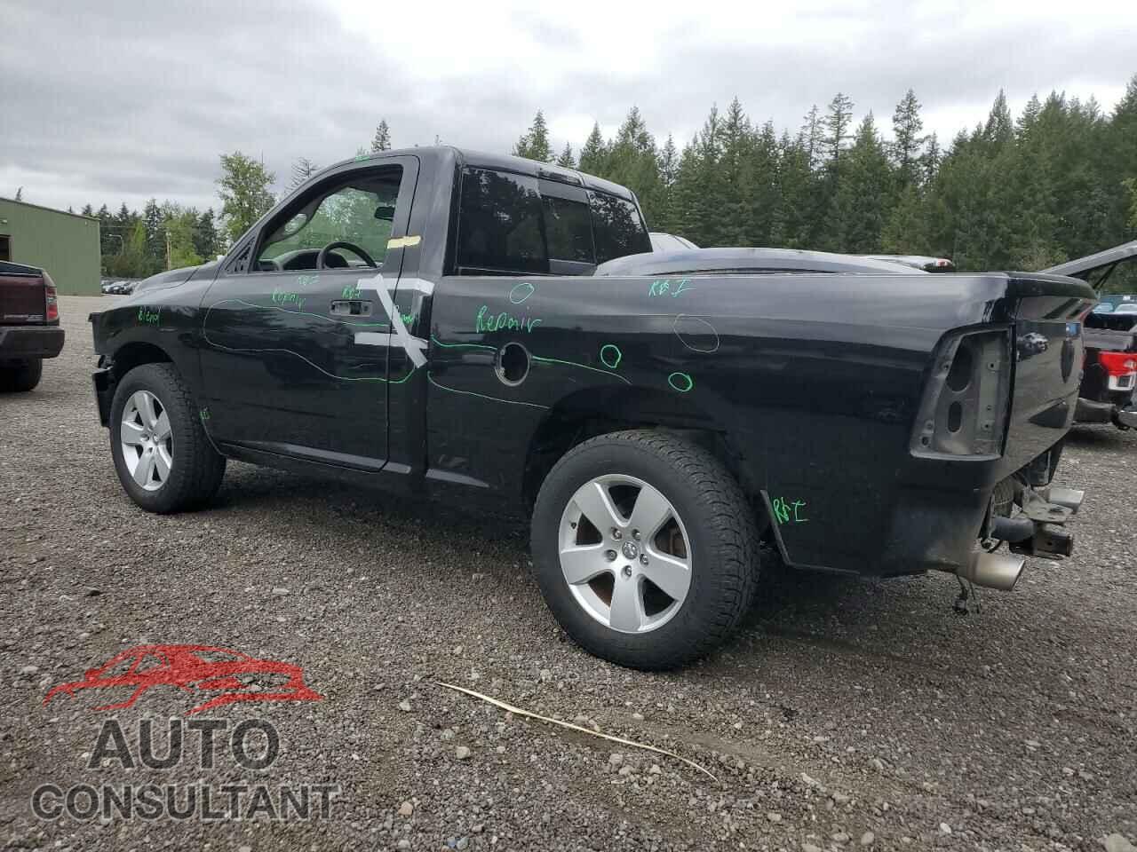 DODGE RAM 1500 2012 - 3C6JD7AT2CG103194