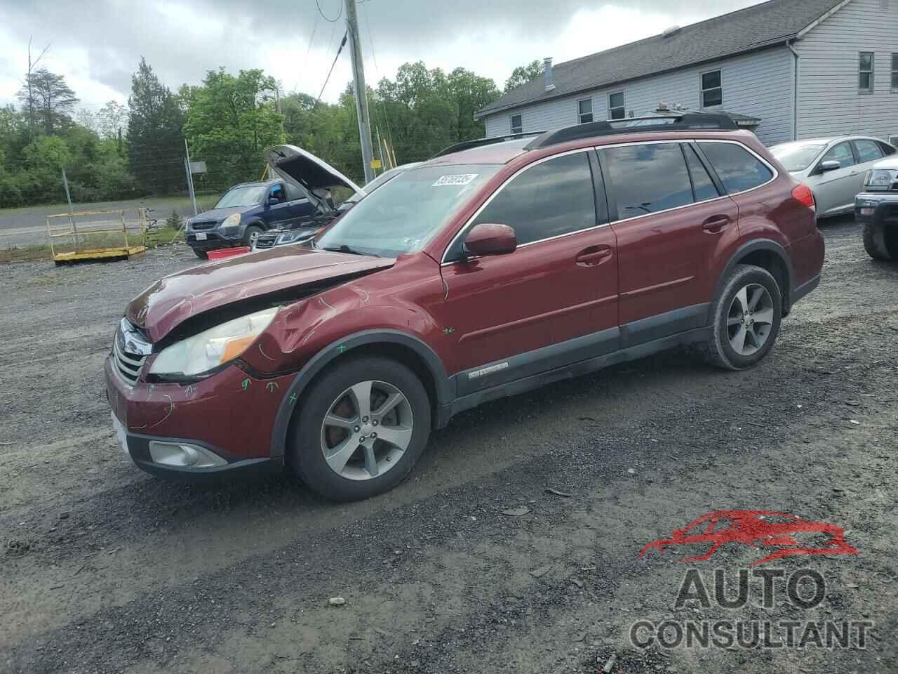 SUBARU OUTBACK 2012 - 4S4BRDLC6C2222543