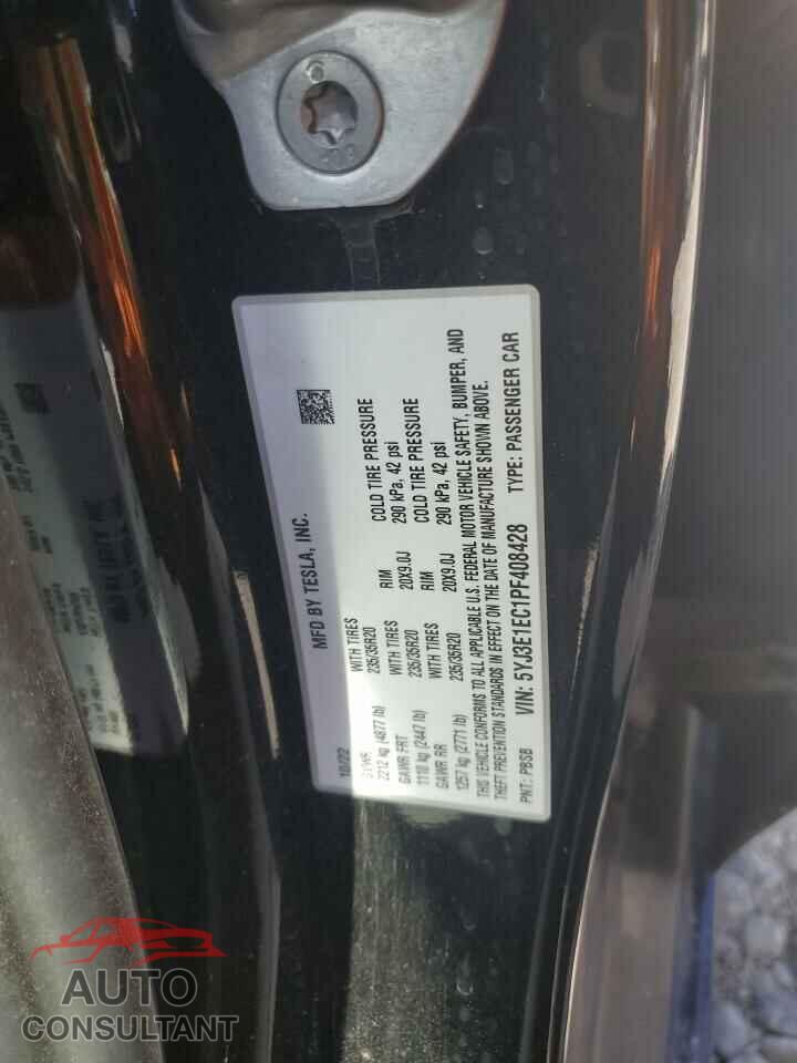TESLA MODEL 3 2023 - 5YJ3E1EC1PF408428
