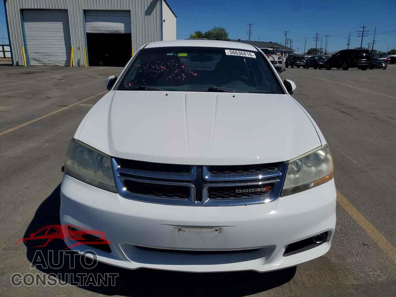 DODGE AVENGER 2013 - 1C3CDZCB0DN548807