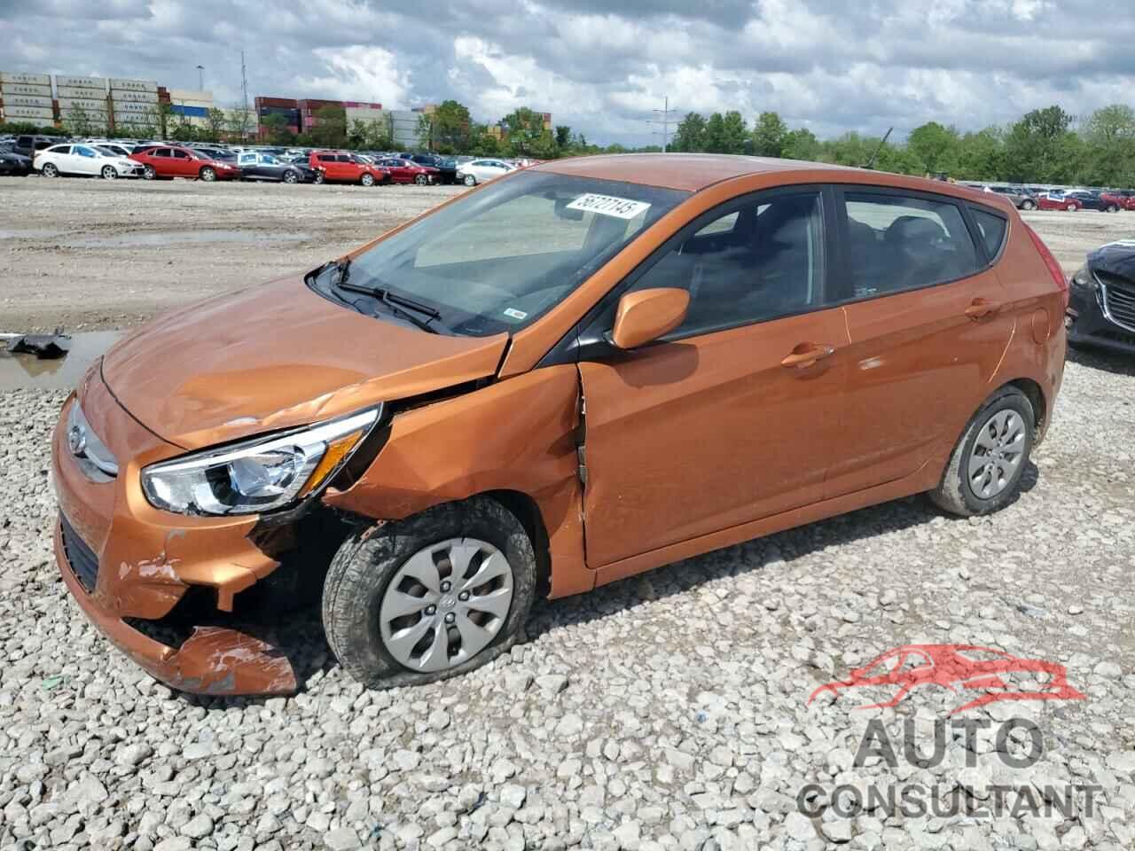 HYUNDAI ACCENT 2017 - KMHCT5AE9HU324298