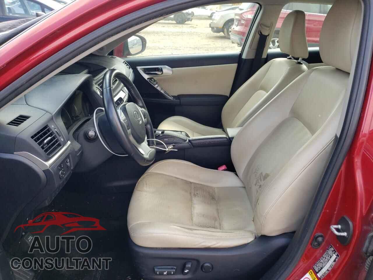 LEXUS CT 200 2013 - JTHKD5BH6D2171969