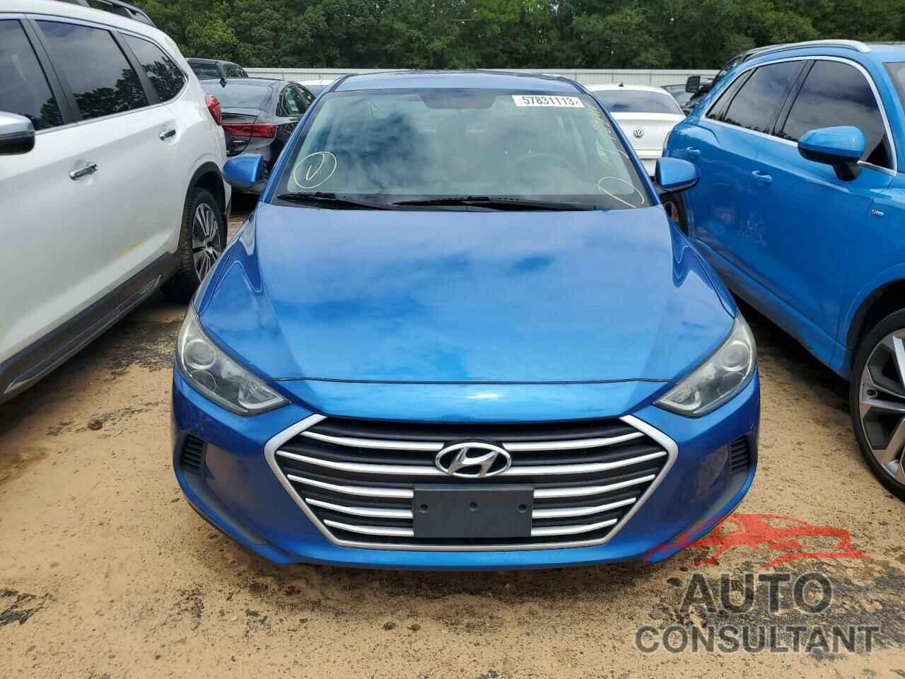 HYUNDAI ELANTRA 2017 - 5NPD74LF6HH139889