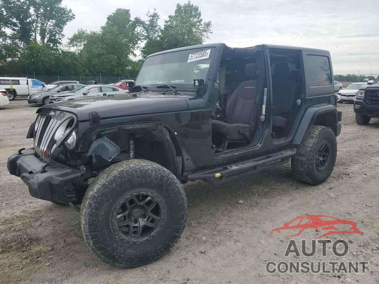 JEEP WRANGLER 2017 - 1C4BJWEG9HL507861