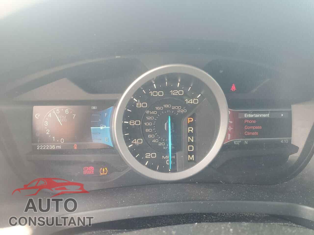 FORD EXPLORER 2011 - 1FMHK7D86BGA49084