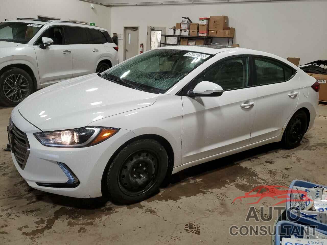 HYUNDAI ELANTRA 2018 - KMHD84LFXJU654513