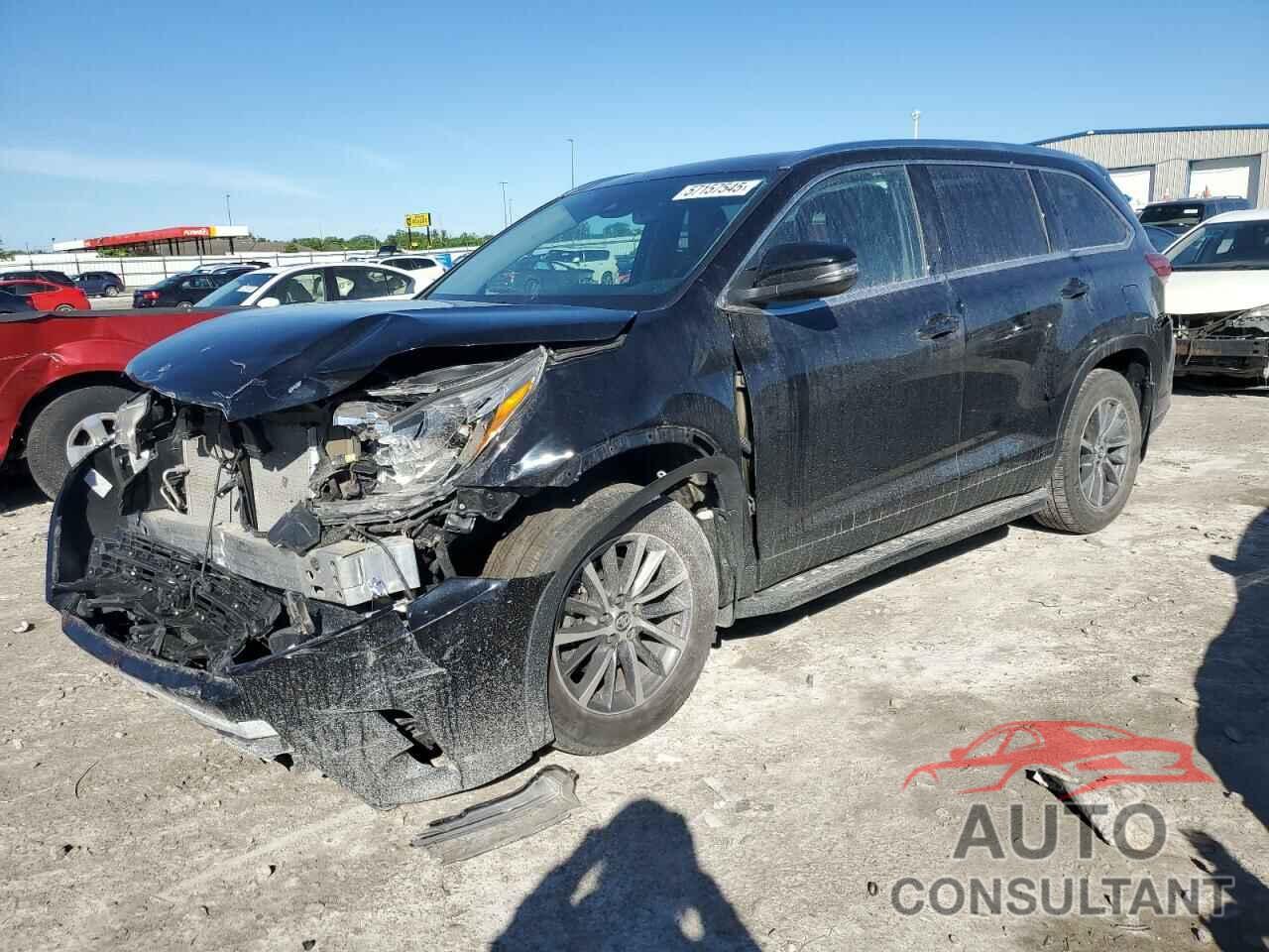 TOYOTA HIGHLANDER 2019 - 5TDJZRFH6KS611758
