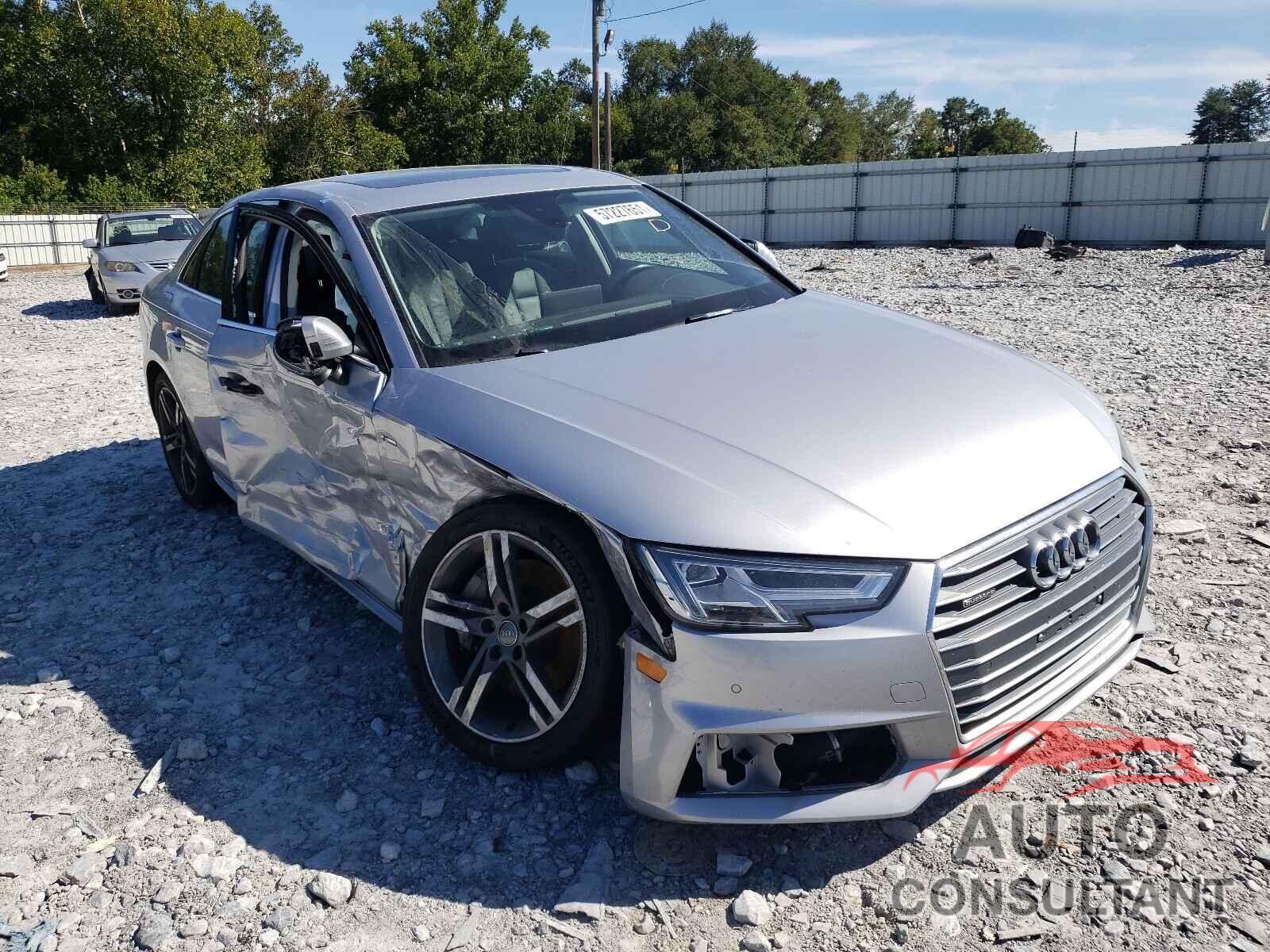 AUDI A4 2018 - WAUENAF43JA079437