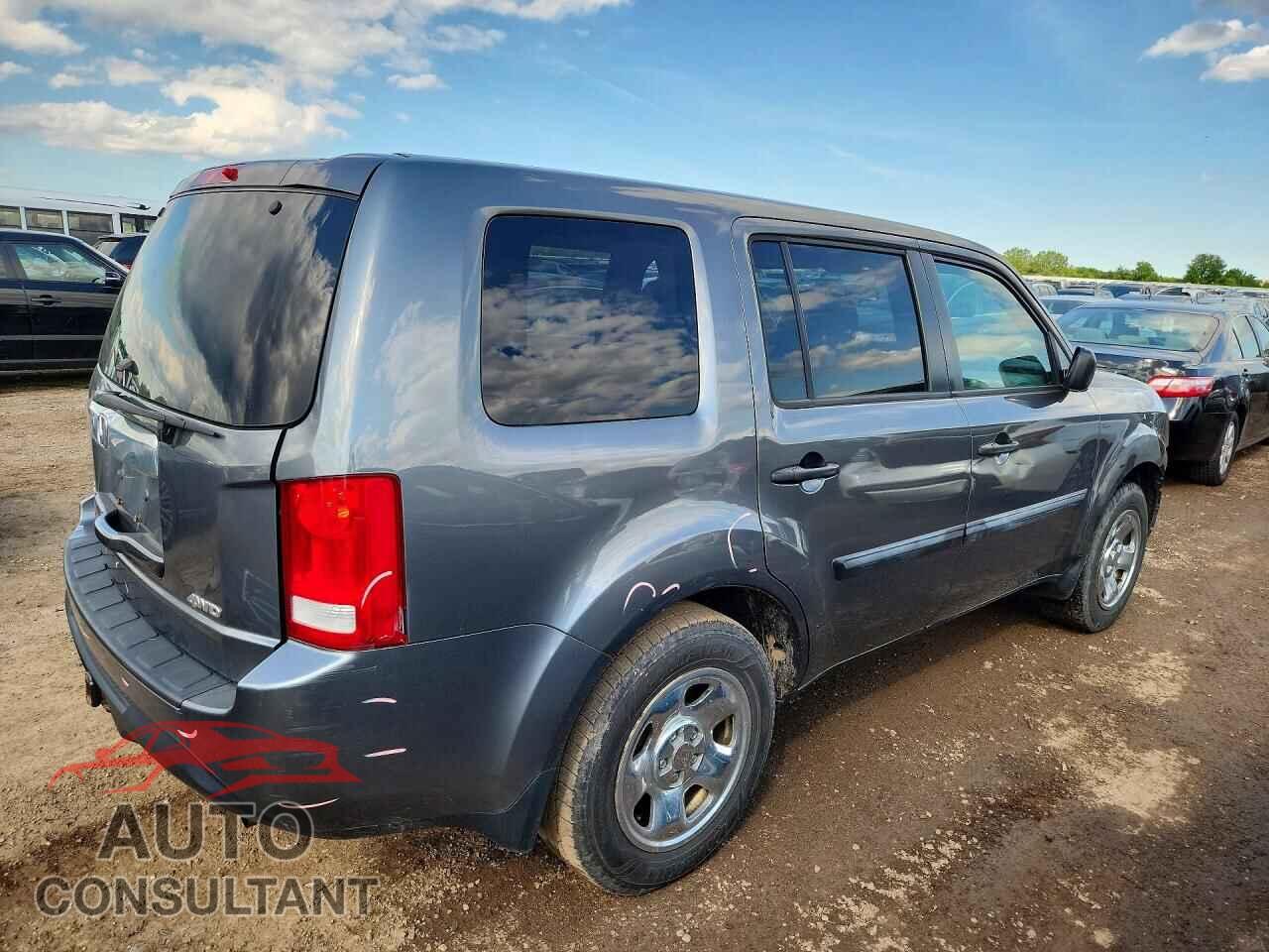 HONDA PILOT 2012 - 5FNYF4H23CB005956