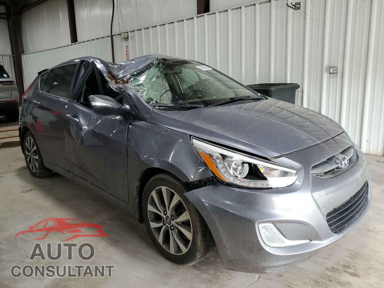 HYUNDAI ACCENT 2017 - KMHCU5AE1HU333557