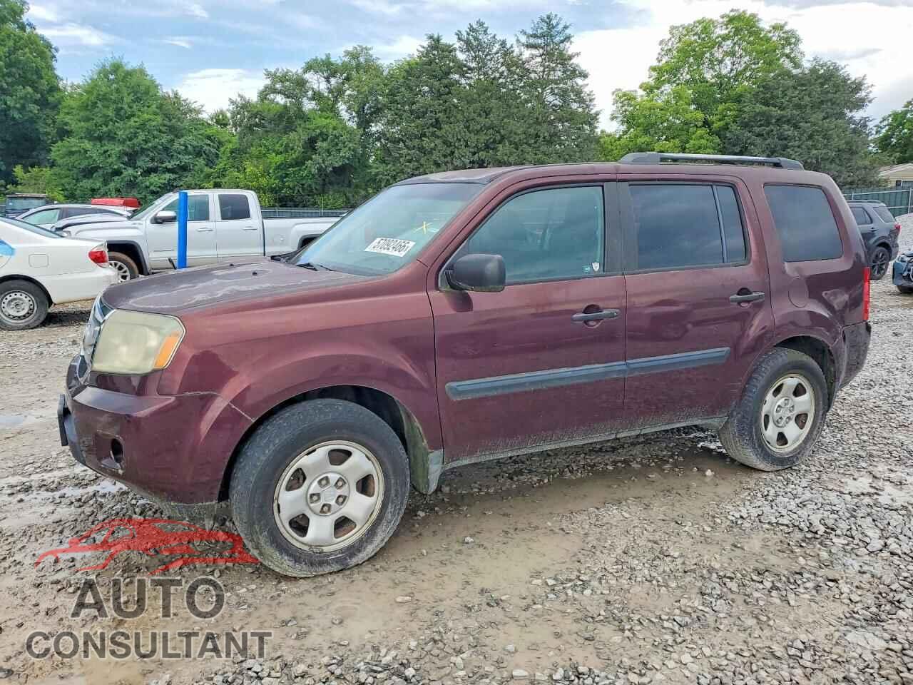 HONDA PILOT 2010 - 5FNYF3H26AB010589