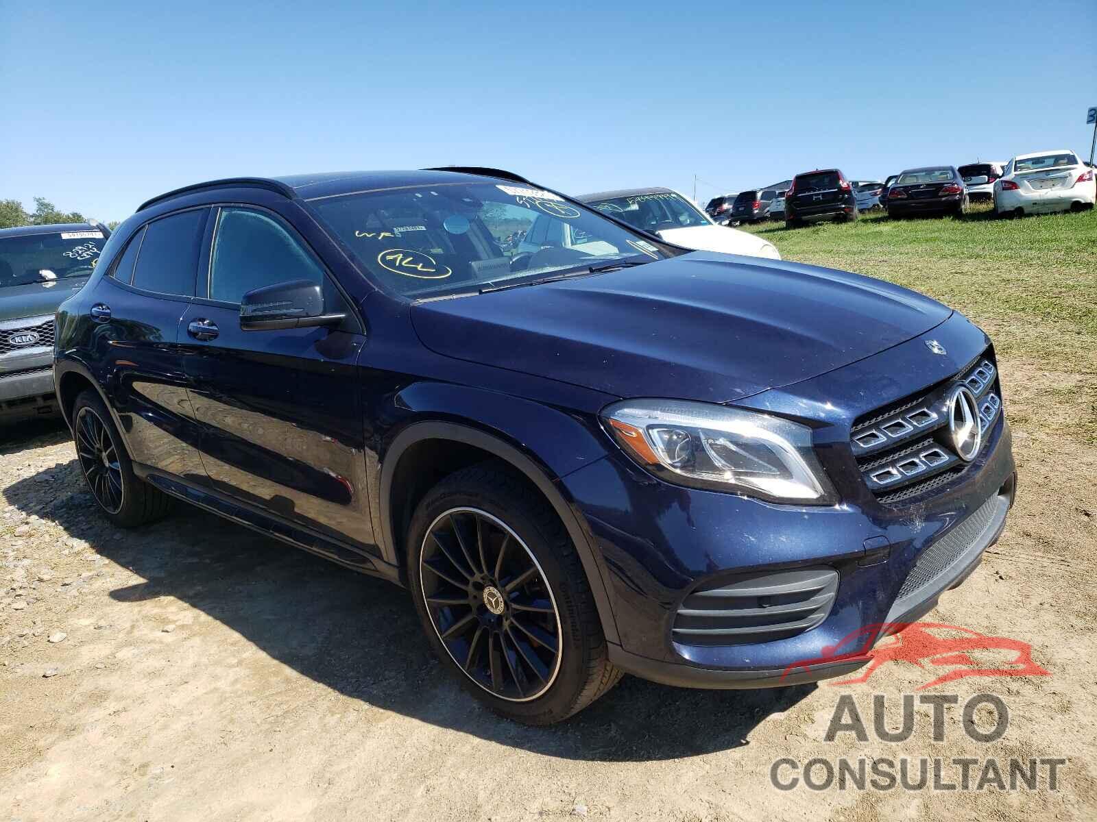 MERCEDES-BENZ GLA-CLASS 2019 - WDCTG4GB1KJ535580