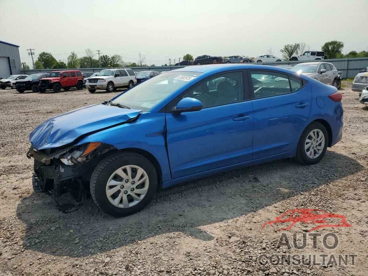 HYUNDAI ELANTRA 2017 - KMHD74LF7HU423579