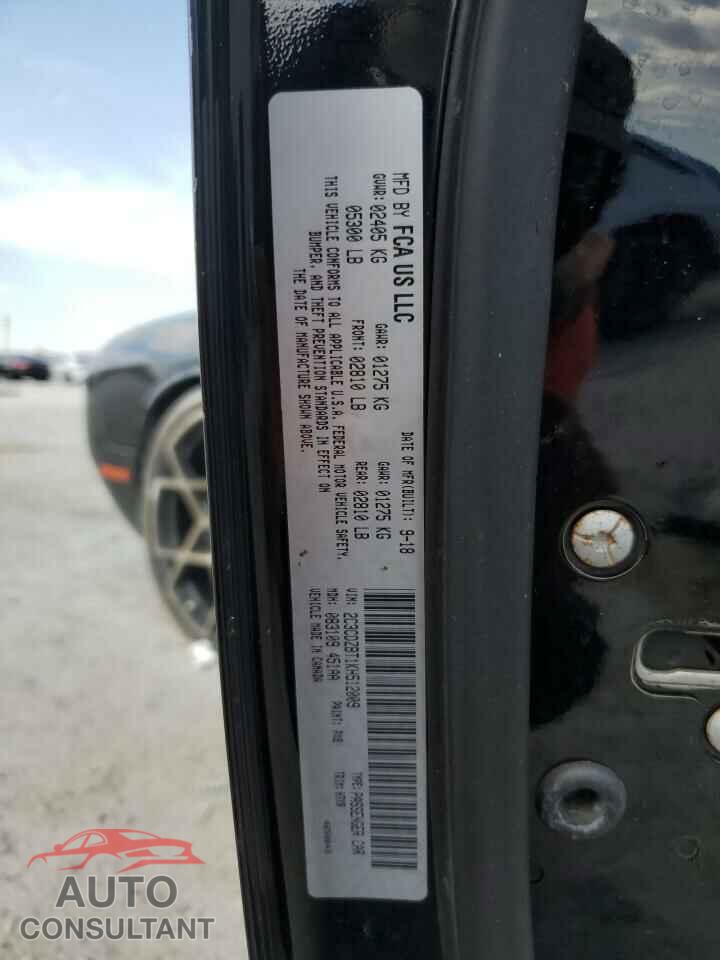 DODGE CHALLENGER 2019 - 2C3CDZBT1KH512009