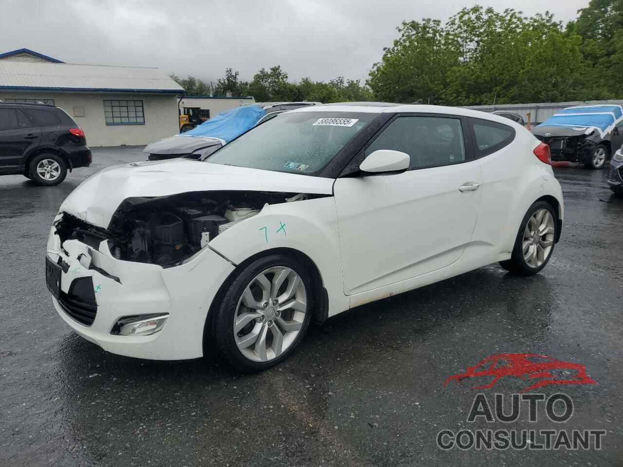 HYUNDAI VELOSTER 2013 - KMHTC6AD8DU132636