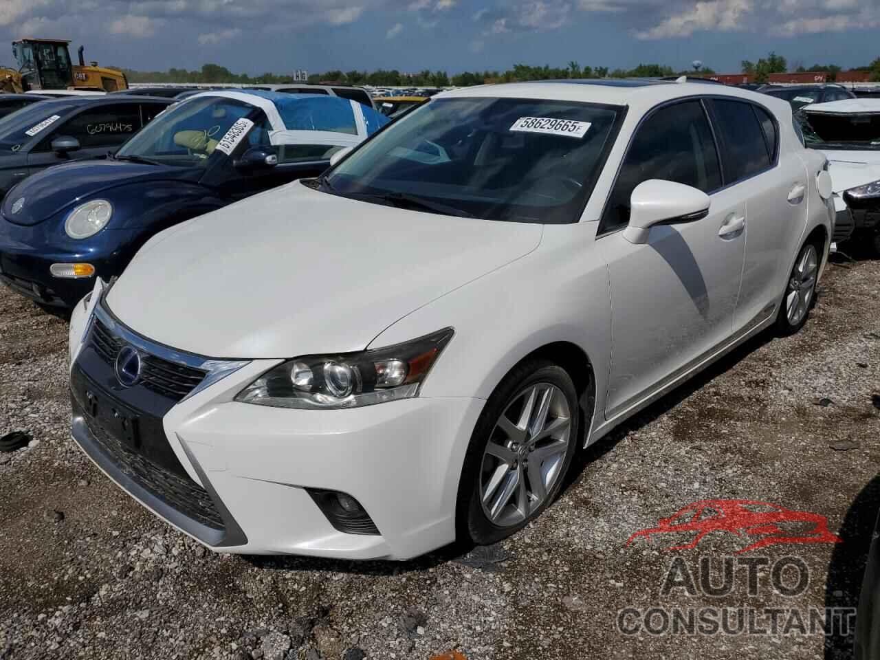 LEXUS CT 200 2014 - JTHKD5BH7E2183453