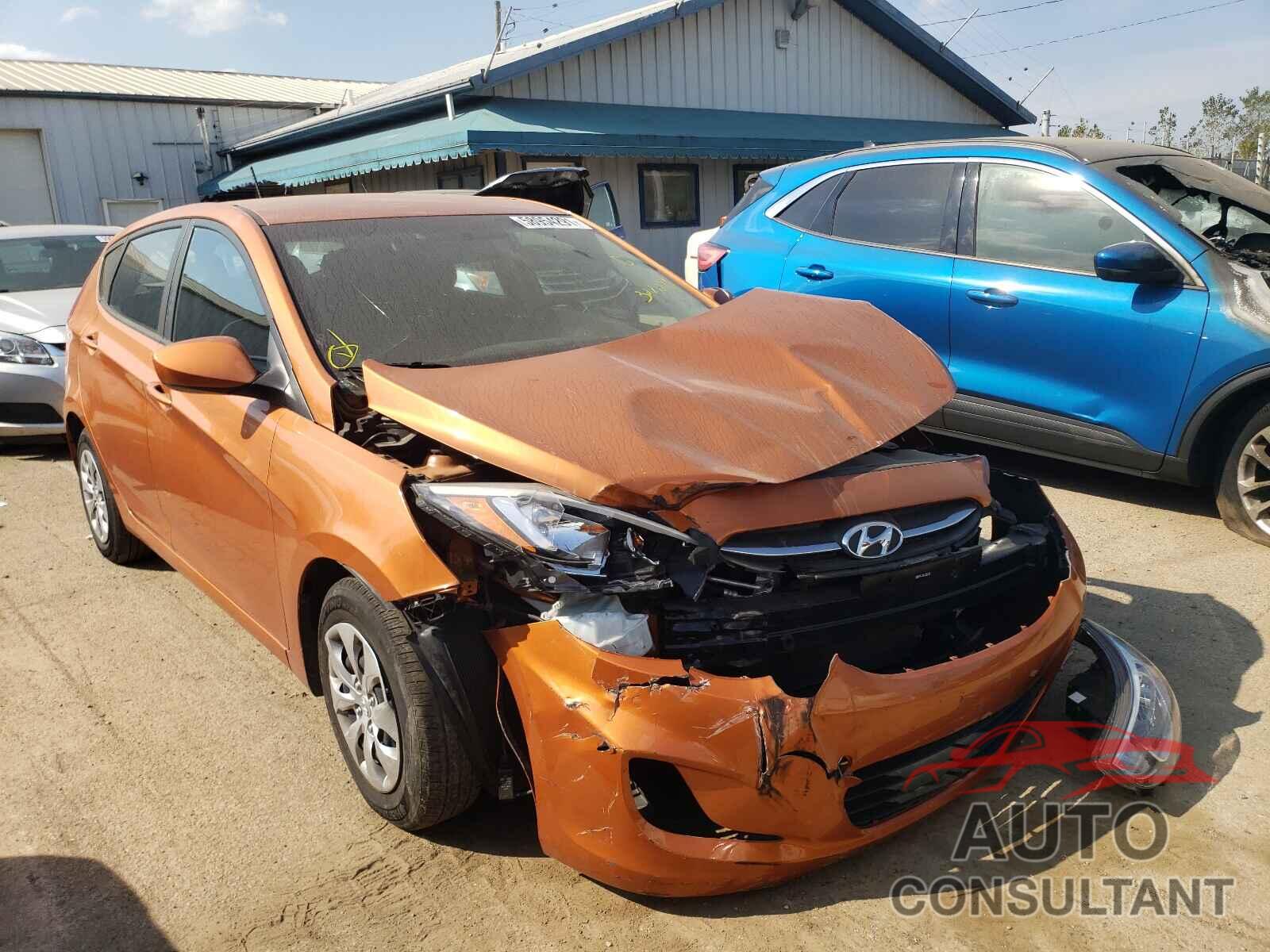 HYUNDAI ACCENT 2017 - KMHCT5AE1HU321296