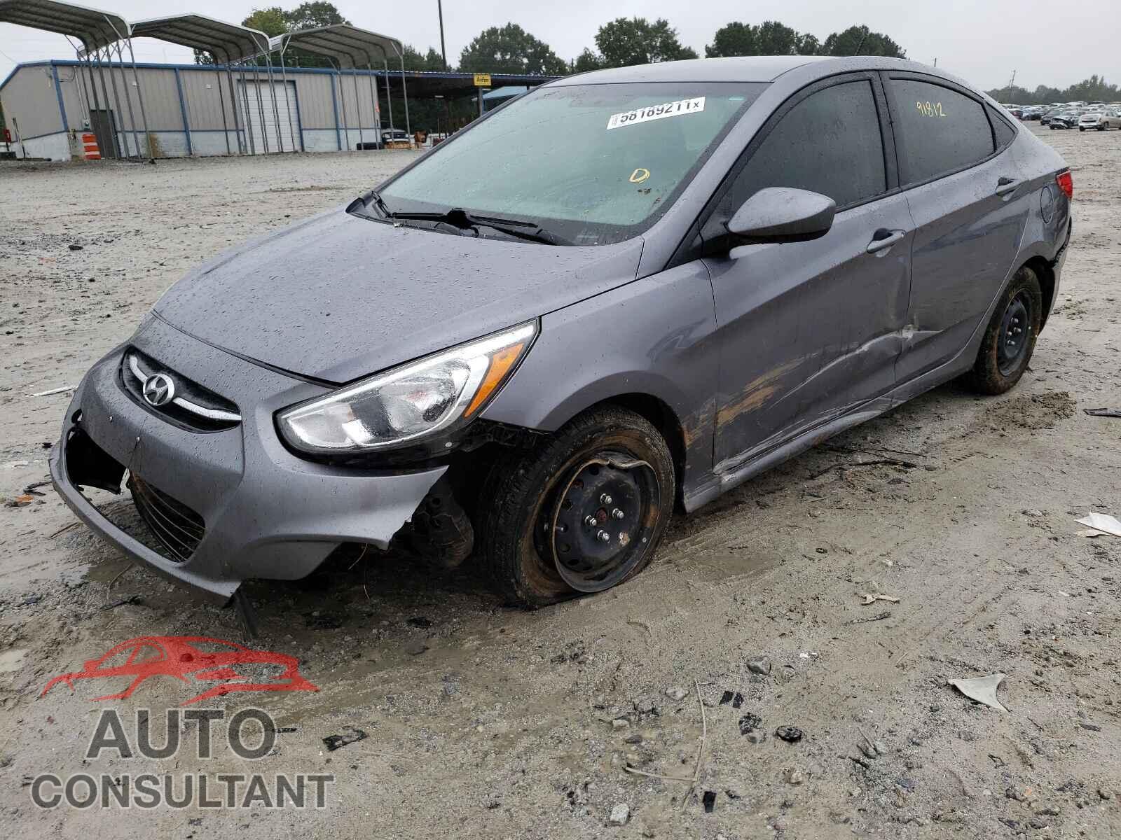 HYUNDAI ACCENT 2017 - KMHCT4AE6HU311342