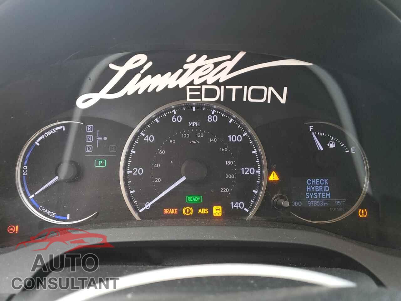 LEXUS CT 200 2014 - JTHKD5BH7E2183453