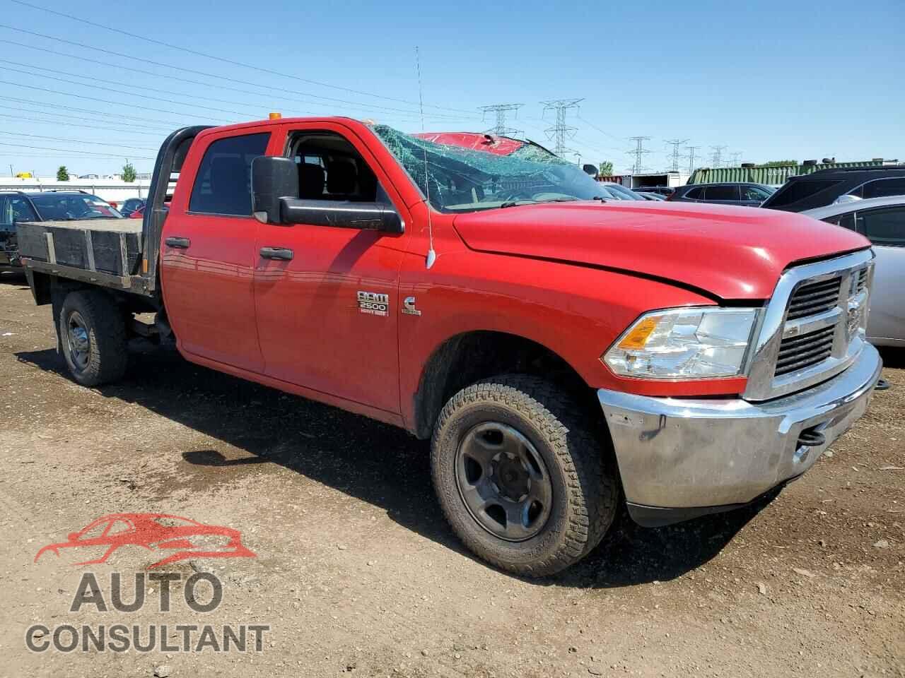 DODGE RAM 2500 2012 - 3C6UD5HL3CG290999
