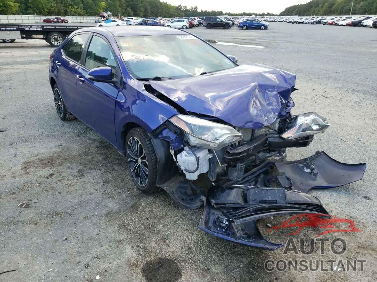 TOYOTA COROLLA 2016 - 5YFBURHE5GP483292
