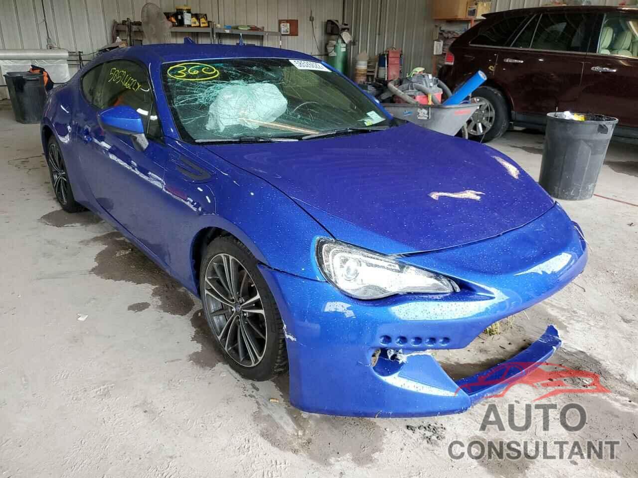 SUBARU BRZ 2016 - JF1ZCAB15G9604682