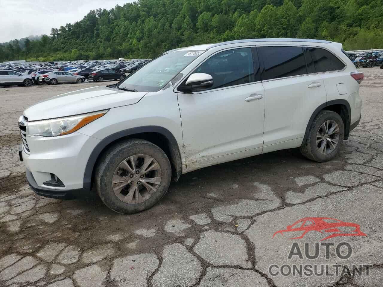 TOYOTA HIGHLANDER 2015 - 5TDJKRFH7FS204428
