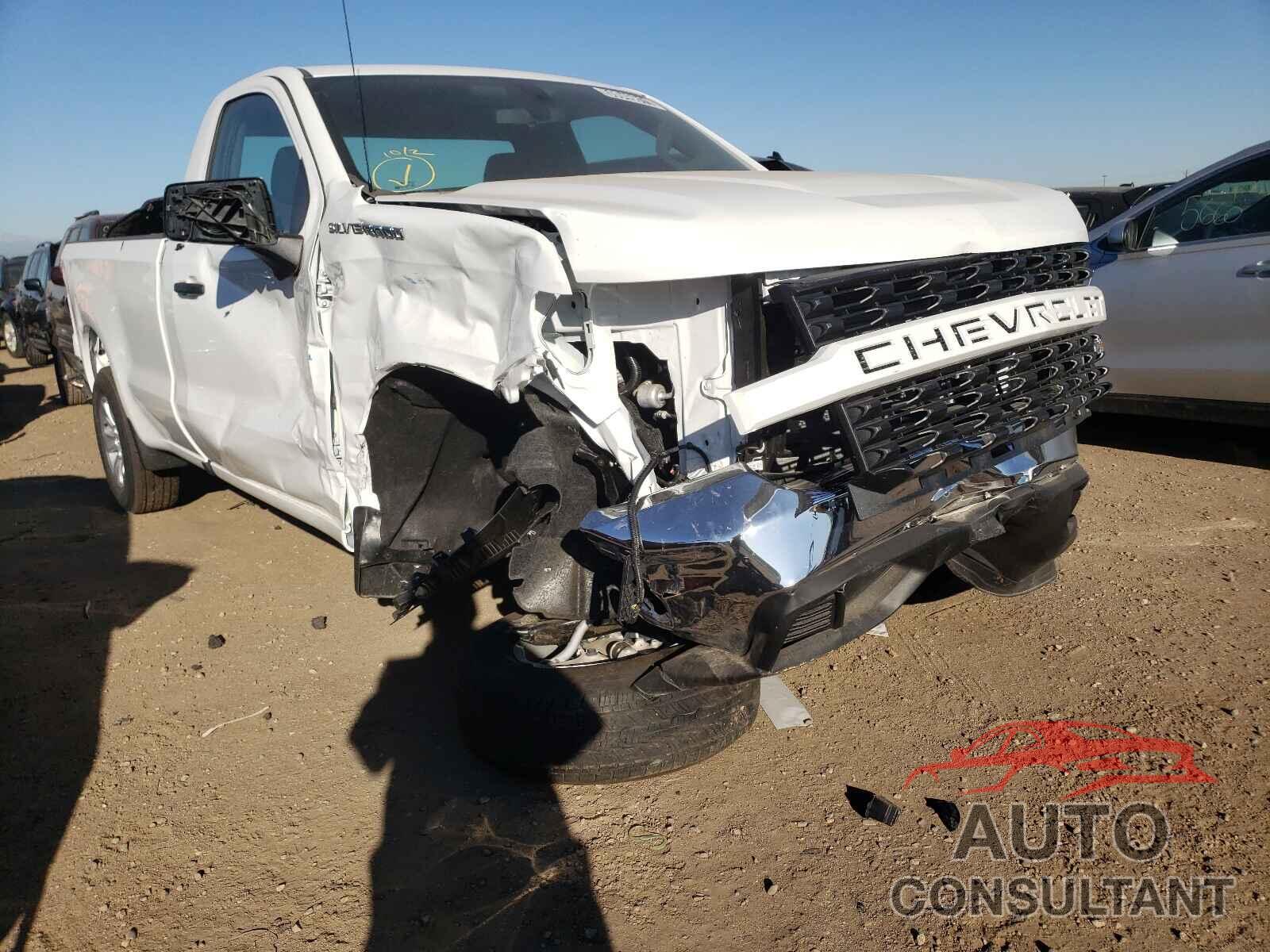 CHEVROLET SILVERADO 2021 - 3GCNWAEF1MG367711