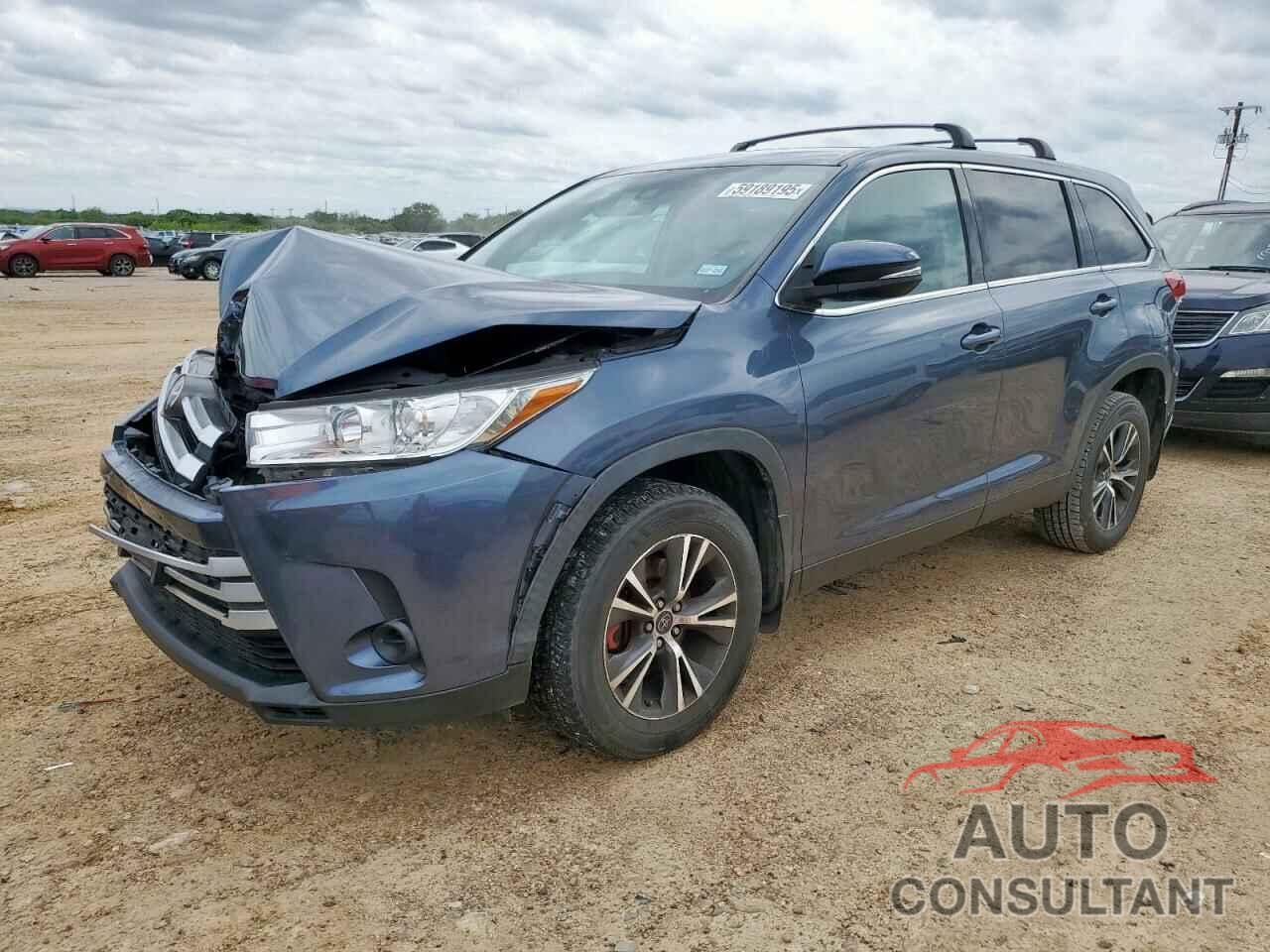 TOYOTA HIGHLANDER 2019 - 5TDZZRFH2KS330351