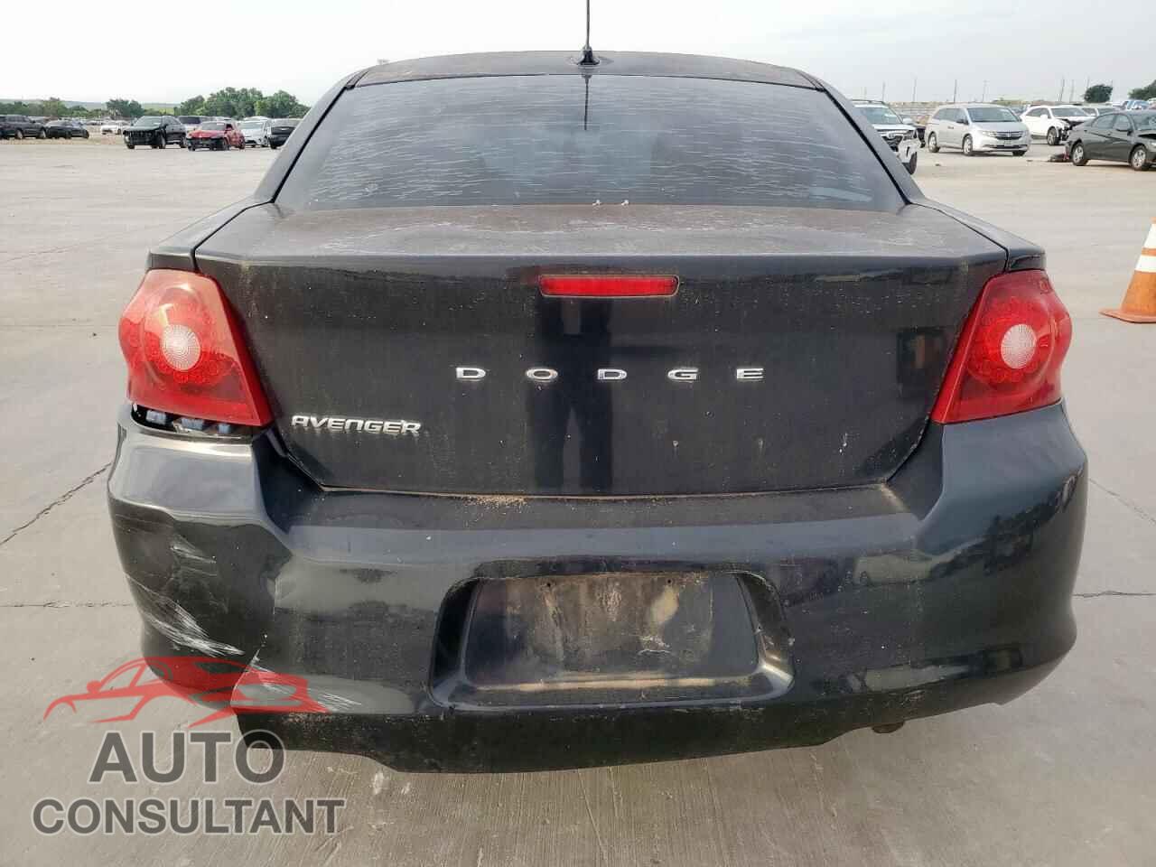 DODGE AVENGER 2012 - 1C3CDZCB7CN182181