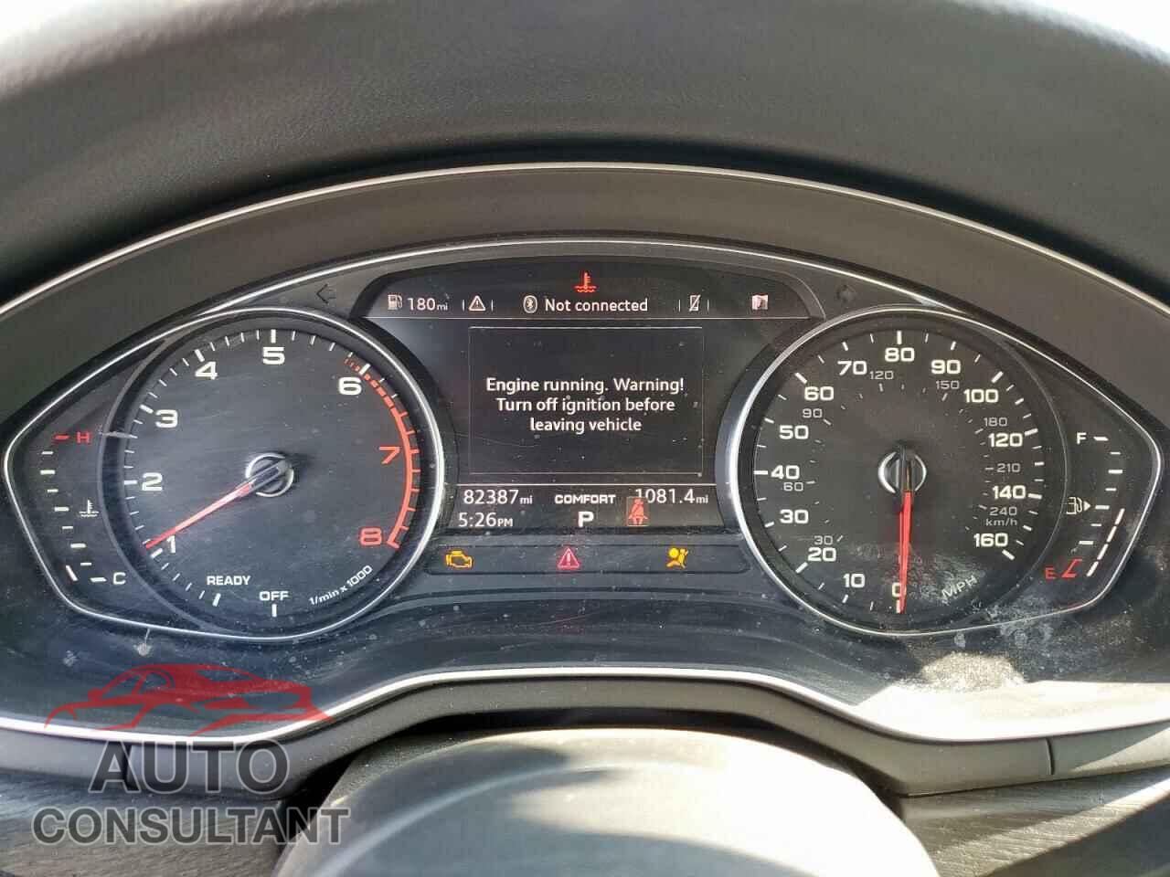 AUDI A4 2017 - WAUGMAF4XHN045106