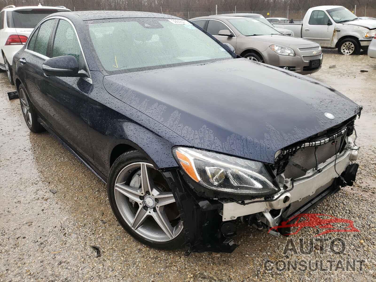 MERCEDES-BENZ C CLASS 2017 - 55SWF4KB8HU185893