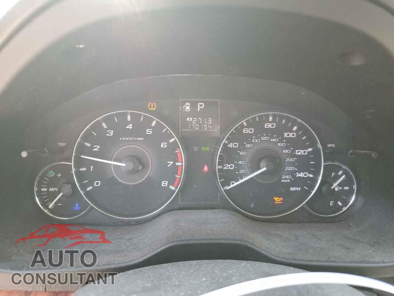 SUBARU OUTBACK 2012 - 4S4BRCKCXC3207372