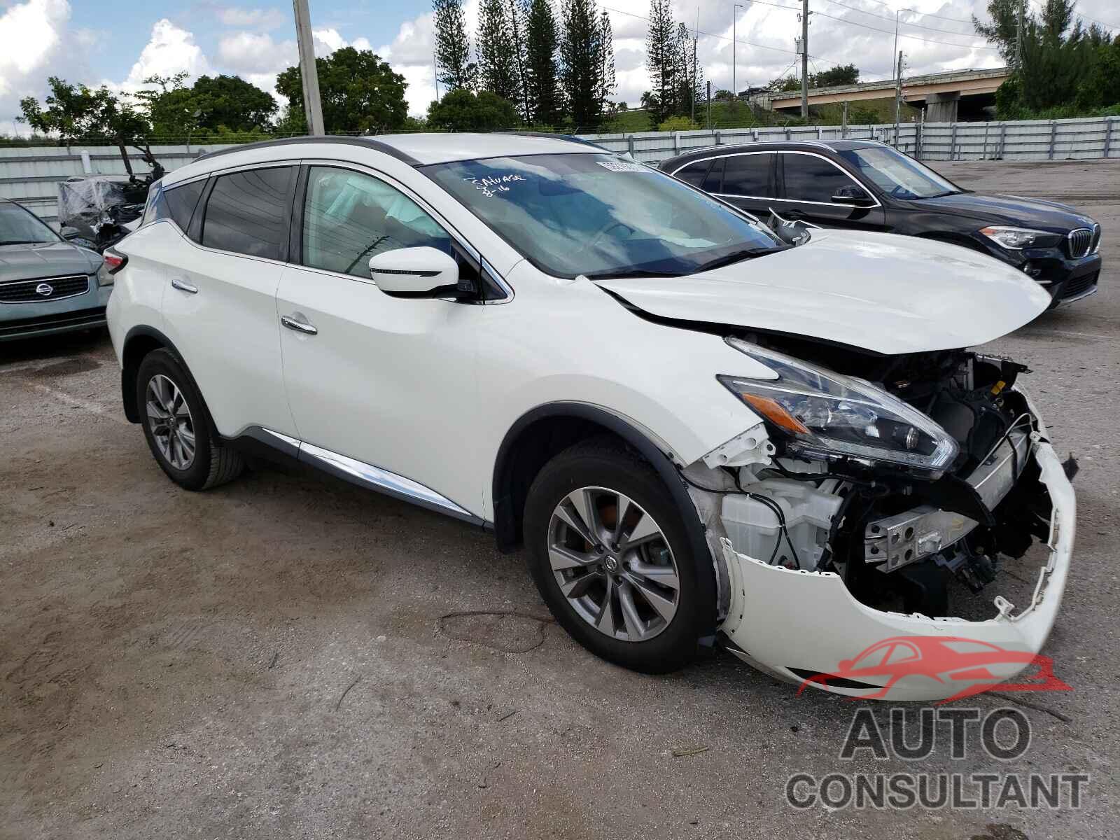 NISSAN MURANO 2018 - 5N1AZ2MG2JN130357