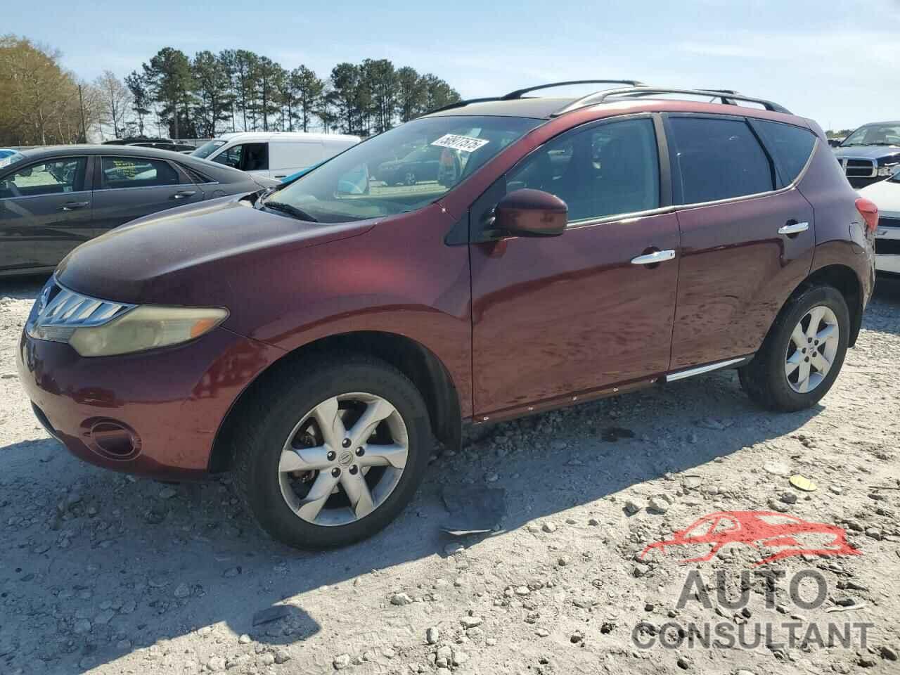 NISSAN MURANO 2009 - JN8AZ18W89W104047