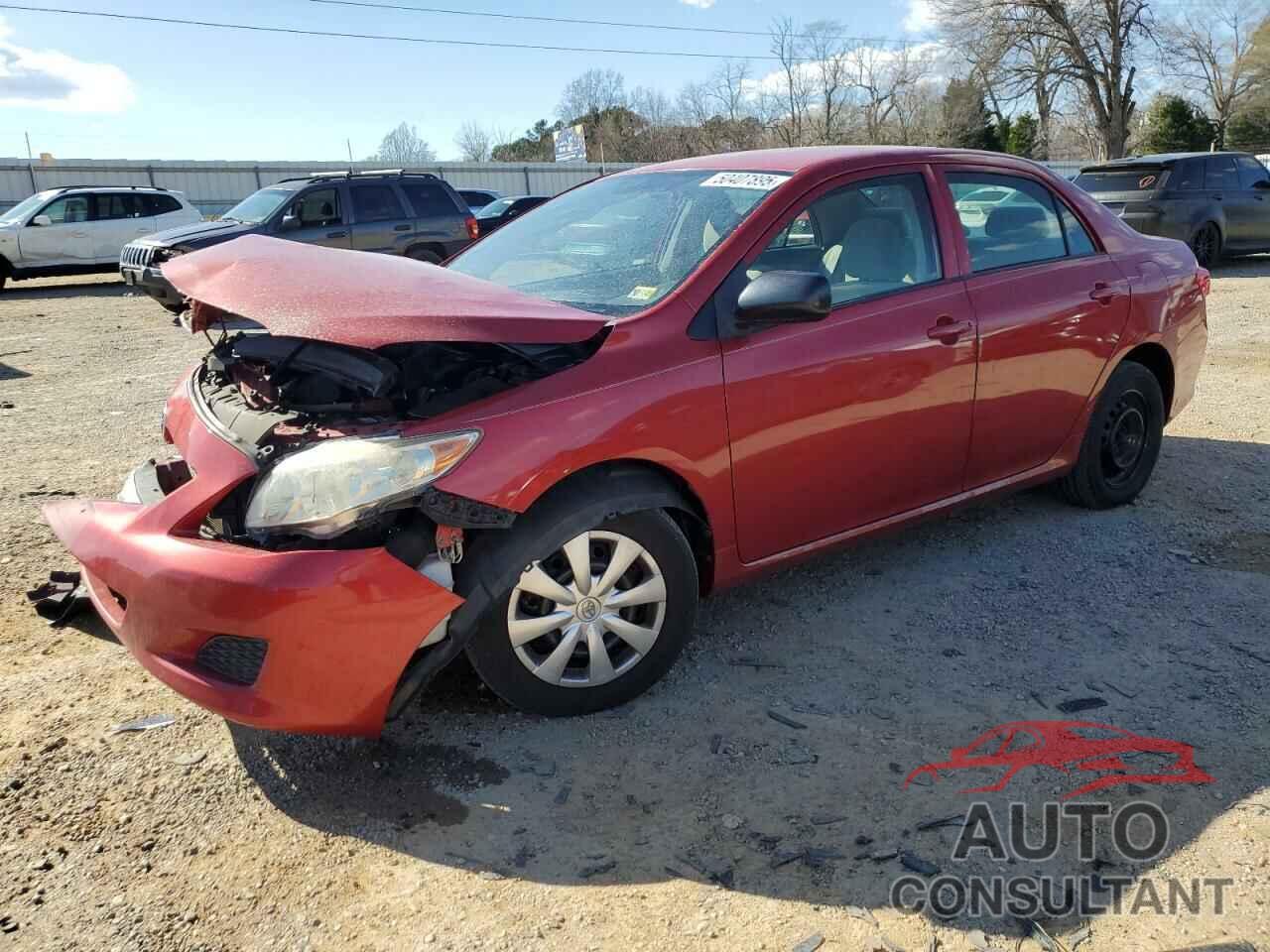 TOYOTA COROLLA 2009 - JTDBL40E39J022908