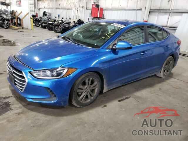 HYUNDAI ELANTRA 2018 - 5NPD84LF4JH350768