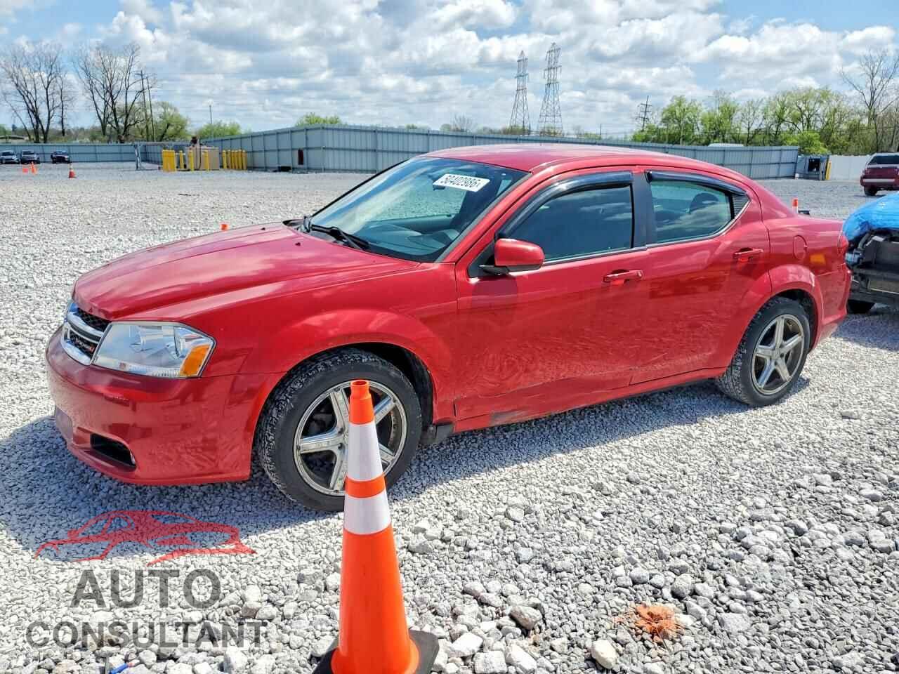 DODGE AVENGER 2013 - 1C3CDZCB3DN554035