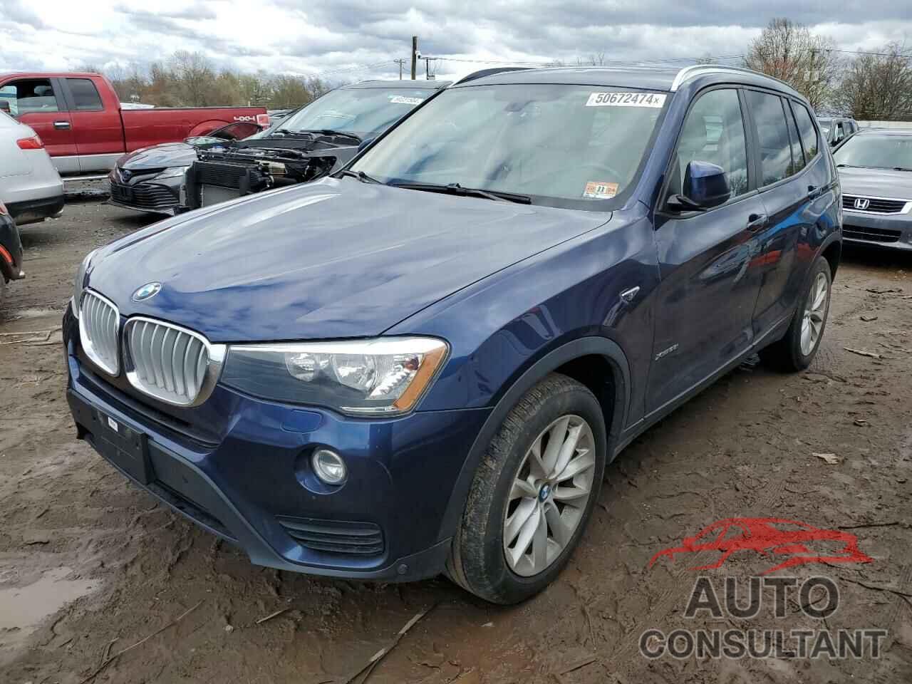 BMW X3 2016 - 5UXWX9C50G0D80471