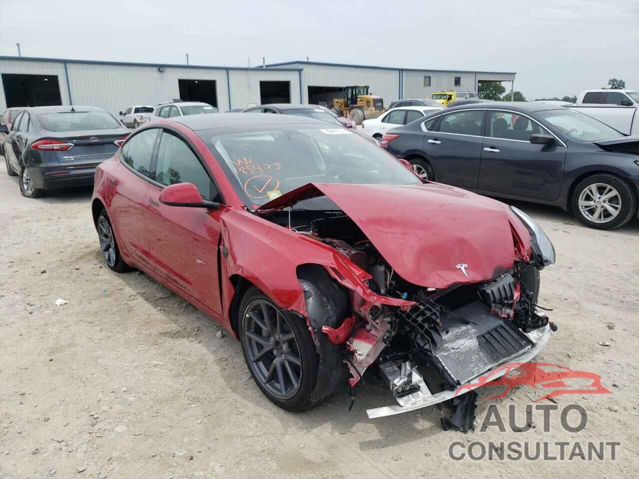TESLA MODEL 3 2022 - 5YJ3E1EB1NF185473