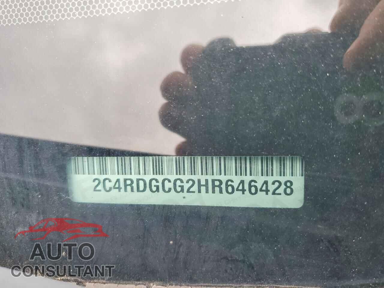 DODGE CARAVAN 2017 - 2C4RDGCG2HR646428
